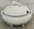 Late 20th Century Late 20th Century Styled After Bordallo Pinheiro Portuguese Blanc De Chine Centerpiece Soup Tureen For Sale - Image 5 of 12