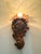 Baroque European Alpine Baroque Style Hand-Carved Cherub Wall Sconces in Spruce, 1970, Set of 2 For Sale - Image 3 of 18