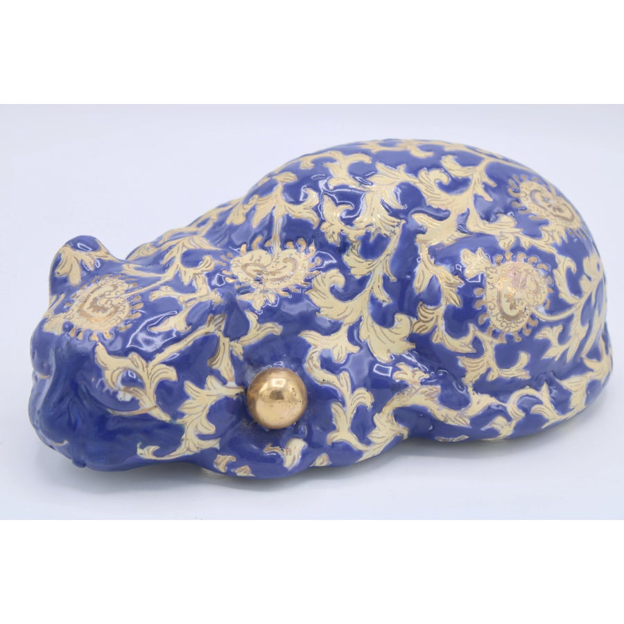 眠り猫 sleeping cat vintage ceramic object Vintage Ceramic Cat