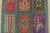 Textile Bakhtiari Runner 1’10” X 6′ Blue Wool Modern Hand-Knotted Oriental Rug For Sale - Image 7 of 11