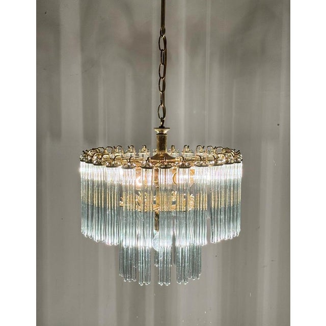Mid-Century Modern Chandelier by Gaetano Sciolari, 1970s For Sale - Image 16 of 18