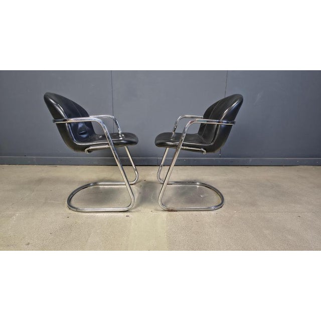 1970s Dining Chairs by Gastone Rinaldi for Thema, Italy, 1970s, Set of 4 For Sale - Image 5 of 15