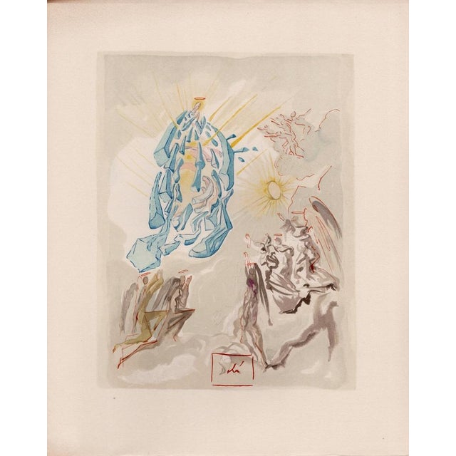 Salvador Dali, Apotheosis of Mary, 1964, Woodcut For Sale - Image 9 of 9