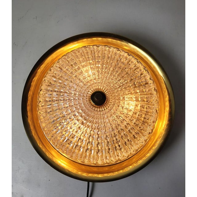 Ceiling Lamp by C. Fagerlund for Orrefors, 1970s For Sale - Image 9 of 11