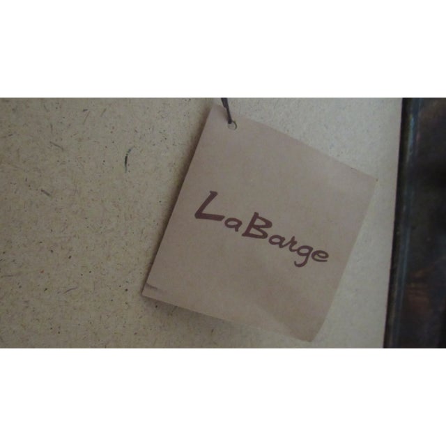 Glass Vintage Labarge Gold Designer Mirror For Sale - Image 7 of 8