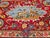 Red Vintage Persian Tabriz Pictorial Rug, Hand-Knotted Wool & Silk, Forest Scene, Red & Blue, 2x3 For Sale - Image 8 of 15