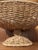 Rustic Large Sea Grass Rattan Pedestal Basket Woven Bowl For Sale - Image 3 of 12