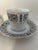 Mid-Century Modern Vintage Coventry Fine China Japan Laurent 653 Cups & Sauces S-4 For Sale - Image 3 of 5