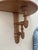 Wood Antique 19th Century French Faux Bamboo Wall Bracket Shelf For Sale - Image 7 of 12