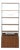 Mid-Century Teak String Continental Bookcase by Nils Strinning, 1960s For Sale