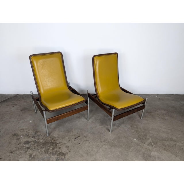 Wood 1960s Mid Century Lounge Chairs by Sven Ivar Dysthe for Dokka Møbler - a Pair For Sale - Image 7 of 11