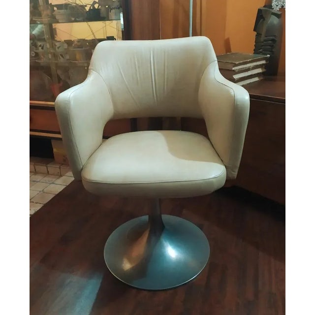 Textile Swivel Chair by Gastone Rinaldi for Rima, 1960s For Sale - Image 7 of 7