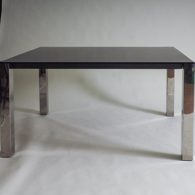 Dining Table by Giovanni Offredi for Saporiti, 1970s For Sale - Image 3 of 12