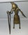 Figurative Lost Wax Brass Figure For Sale - Image 3 of 5