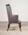 Slate Gray Mid-Century English Georgian Wingback Upholstered Armchair For Sale - Image 8 of 17