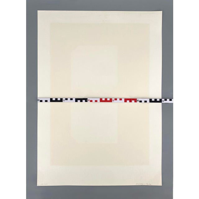 Erwin Heerich, Composition, Color Screen Print, 1973 For Sale - Image 12 of 13