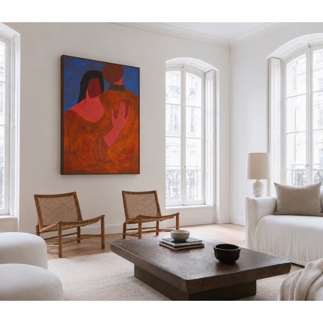 Bodasca, Near You Blue Version, 2026, Acrylic on Canvas For Sale - Image 11 of 12