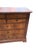 French Louis Phillipe Cherry Marble Top Chest of Drawers or Commode For Sale - Image 9 of 12