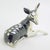 Silver Vintage Italian Sterling Silver 925 Lying Fawn Deer Figurine from Saturno, Arezzo, 1990s For Sale - Image 8 of 14