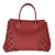 Louis Vuitton Red Tuffetage Veau Cachemire Tote W MM For Sale - Image 4 of 8