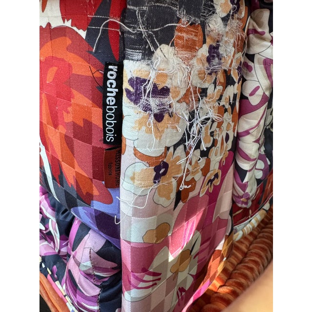 Red Roche Bobois Missoni Mah Jong Sofa 4-Seater For Sale - Image 8 of 15