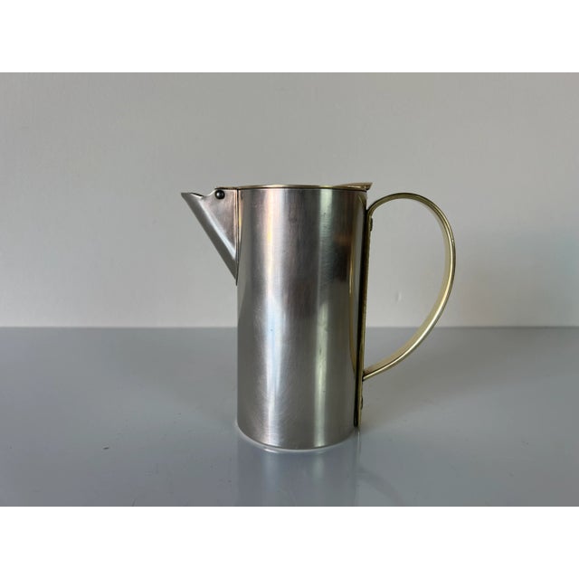 1930's Art Deco Stainless Steel and Brass Tapster Revere Rome Ny, Beer or Soda Can Opener For Sale - Image 13 of 13