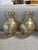 Pair of Capiz Shell and Brass Wall Sconces Small, 1970s For Sale In Los Angeles - Image 6 of 9