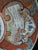 Red Japanese Imari Flower Bird Dragon Pagoda Porcelain 18" Charger Plate Bowl For Sale - Image 8 of 11