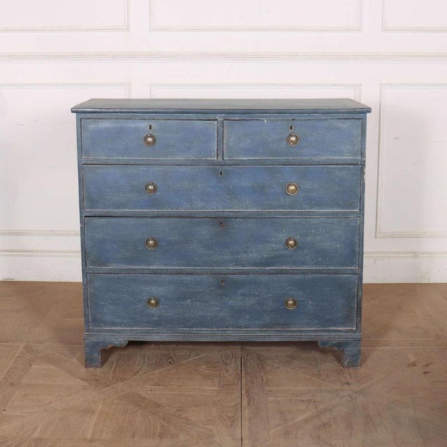 English Painted Chest of Drawers For Sale - Image 12 of 12