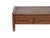 Wood Vintage Natural Wood Pattern Rectangular Drawers Low Coffee Table For Sale - Image 7 of 13