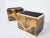 1970s Pair of Isabelle and Richard Faure Oxidized Brass Cabinets Buffets 1970s For Sale - Image 5 of 13