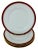 These vintage Limoges Raynaud Porcelain Salad Plates are truly a sight to behold. Made in France, each plate features a...