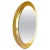 Gold Mid-Century Modern Gold Mirror in Wood, Italy, 1960s For Sale - Image 8 of 8