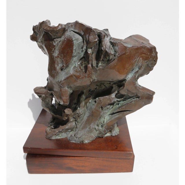 Modern Genesis, Jean Richardson Bronze Sculpture, Signature and Numbering Inscribed For Sale - Image 3 of 7