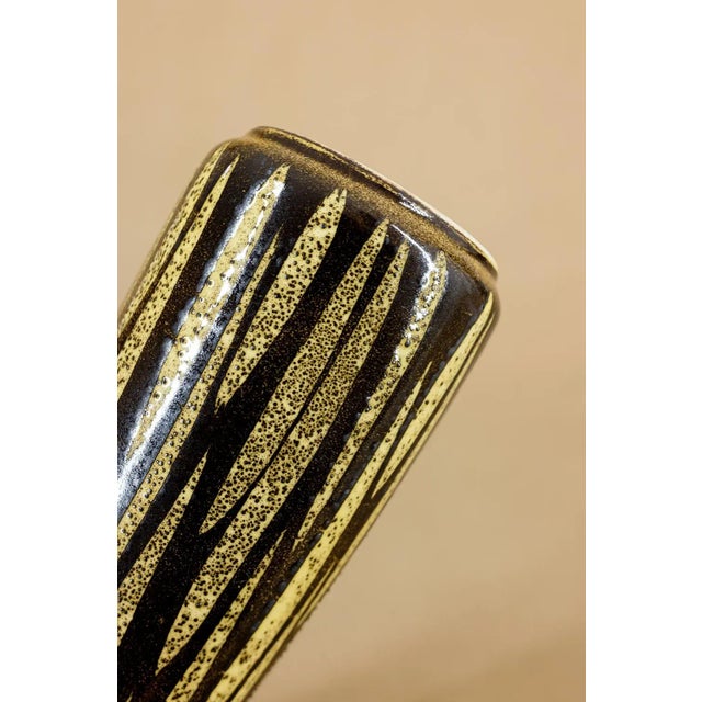 Sgraffito Ceramic Vase from Piesche & Reif, 1960s For Sale - Image 4 of 8