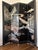 1960s Chinese Export Four-Panel Coromandel Lacquer Folding Screen For Sale - Image 4 of 4