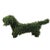 Realism Topiary Garden Dog 18" Dachshund Faux Realistic Boxwood Decor Indoor Outdoor For Sale - Image 3 of 13