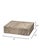 Contemporary Valley Decorative Box, Sand Grey Veneer For Sale - Image 3 of 6