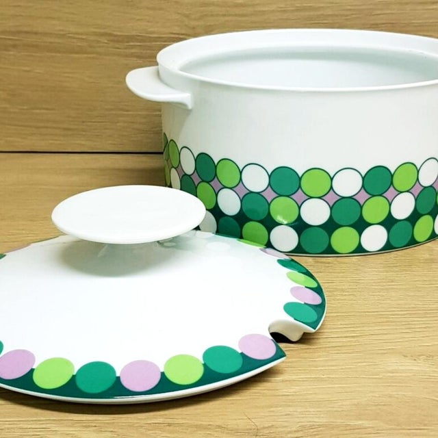 Mid-Century Modern Pop Style Porcelain Tureen, 1970s For Sale - Image 3 of 8