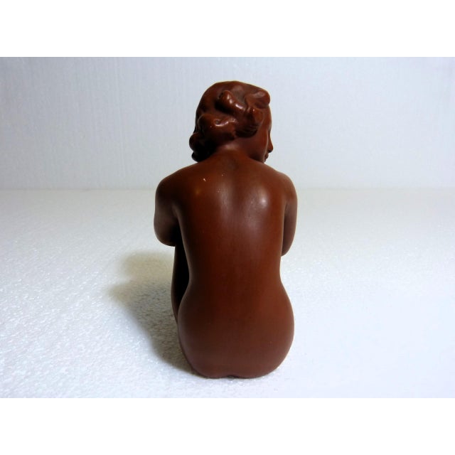 1960s Goebel, Terracotta Nude Women 1960s, Set of 2, 1960s, Ceramic For Sale - Image 5 of 18
