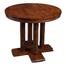 Art Deco Side Table by Charles Dudouyt For Sale
