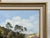 Painting of Church in Cornwall on the English South Coast with Figures & Boats 1985 Circa For Sale - Image 14 of 16