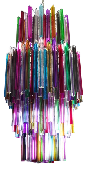 Multicolor Murano Chandelier, 1990s