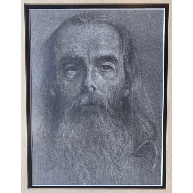 Original PENCIL Portrait by Renee Caouette purchased directly from the artist. It is double matted and framed and measures...