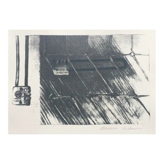 1980s Adrienne Anderson Industrial Lithograph For Sale