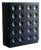 Black Oak Brutalist Cabinet, 1970s For Sale