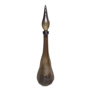 Mid-Century Vintage Italian Impoli Bottle With Stopper
