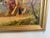 Listed Danish Artist Finn Wennerwald 1896–1969 Antique Oil Painting Landscape For Sale - Image 11 of 13