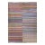 Modern Striped Kilim Flatweave Multicolor Handmade Wool Rug For Sale