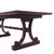 Late 19th Century Hickory Chair Furniture Company Walnut Expanding Trestle Dining Table For Sale - Image 5 of 10